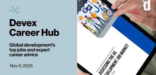 Devex Career Hub: How 2025 changed the development job market