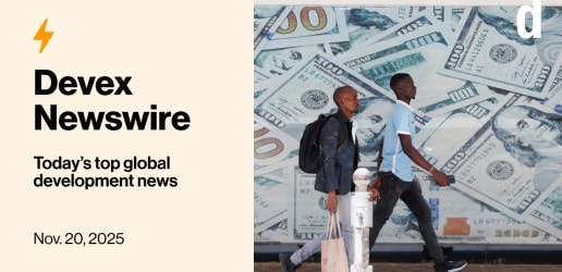 Devex Newswire: G20 handed bold plan to ease Africa’s crushing debt load