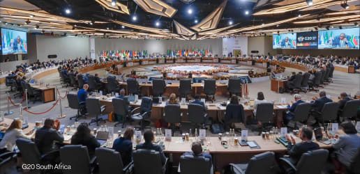 G20 summit in South Africa adopts declaration without the US