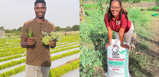 Meet the agri-influencers drawing African youth to farming 