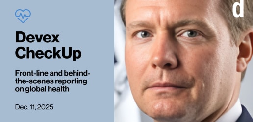 Devex CheckUp: The Trump insider who will lead Malaria No More in 2026