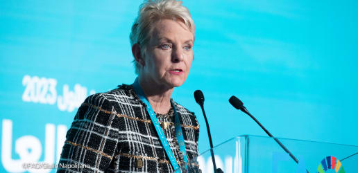 WFP Executive Director Cindy McCain to step down, citing health concern