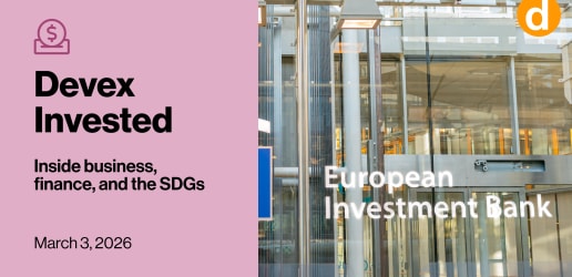Devex Invested: At EIB meetings, big money in a tiny duchy