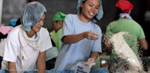Asia is fighting malnutrition by turbocharging fortified rice production