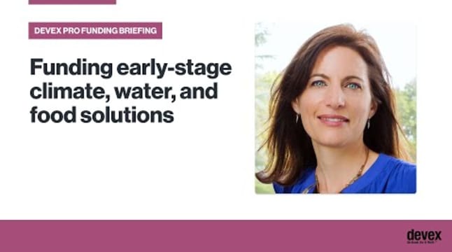 How one foundation is spending down on climate adaptation