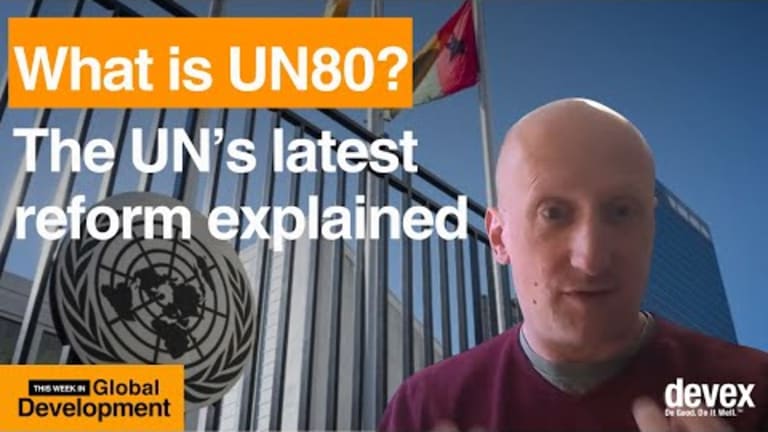 A look at UN80, and how emerging donors are reshaping the aid landscape