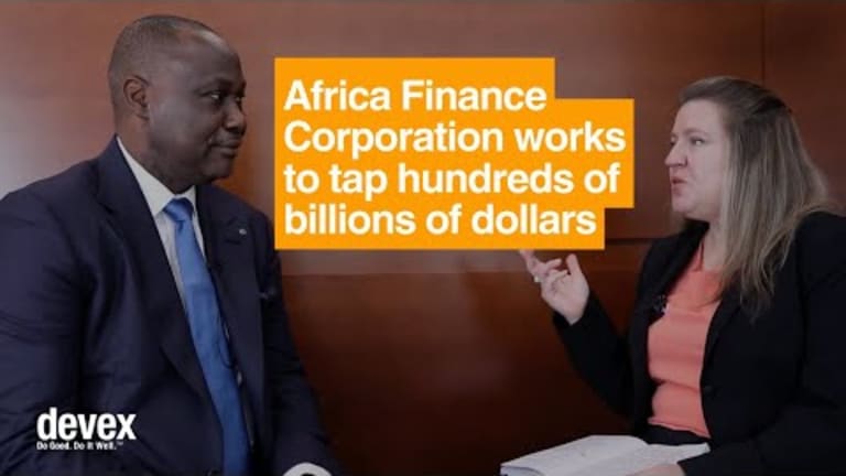 Africa Finance Corporation works to tap hundreds of billions of dollars
