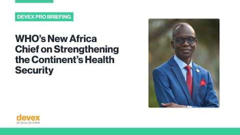 Related Stories - WHO's Africa chief on why health system reform is a marathon