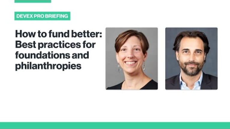 How can philanthropy fund development better?