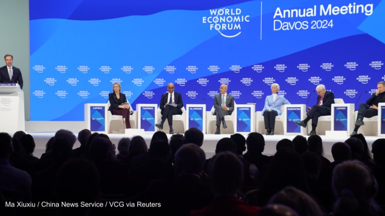 Davos short on climate pledges, but sparks talks on tech, soil, health