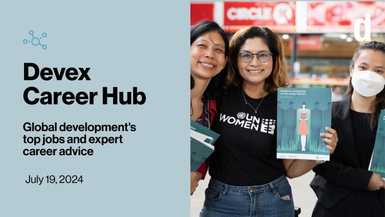 Devex Career Hub: How to stand out when applying to UN Women