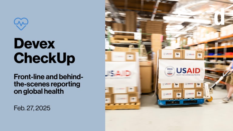 Devex CheckUp: Is restoring US global health aid even possible?