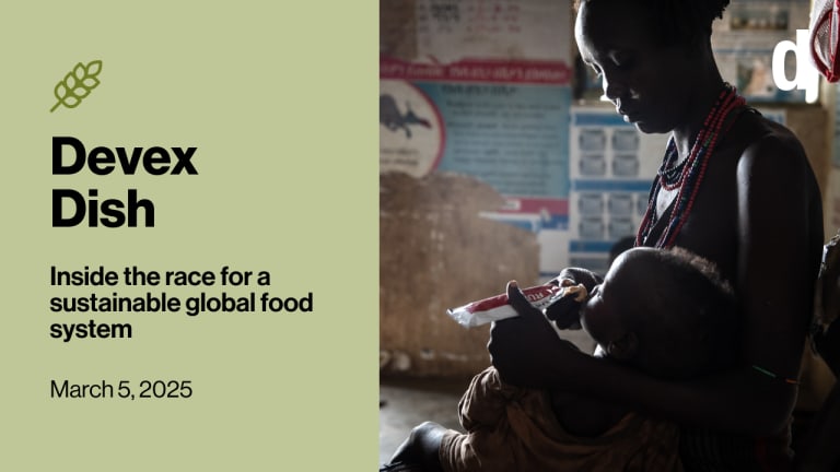 Devex Dish: US aid cuts create perfect storm for child malnutrition crisis