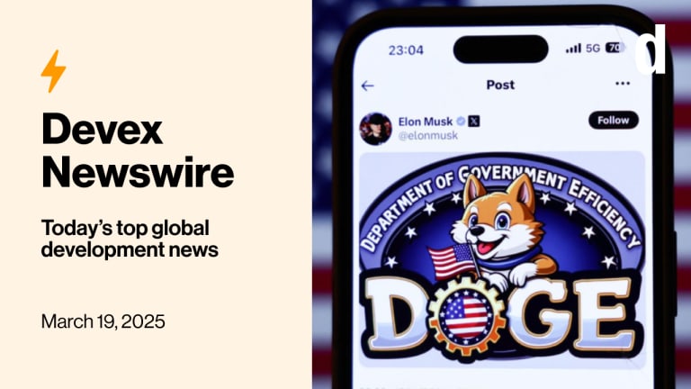 Devex Newswire: Judge brings DOGE to heel over USAID dismantling