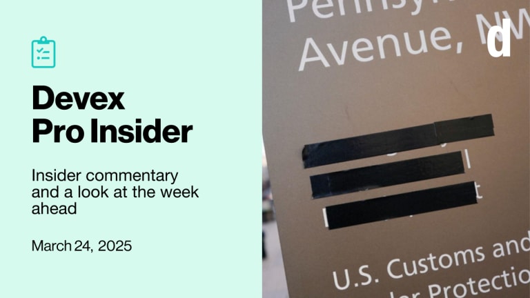 Devex Pro Insider: USAID 0.25? And Hollywood steps into the foreign aid fray