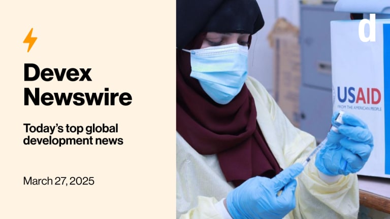 Devex Newswire: Which awards are spared — and which aren’t — at USAID