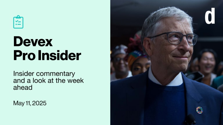 Devex Pro Insider: What do Bill Gates, Donald Trump, and the pope have in common?