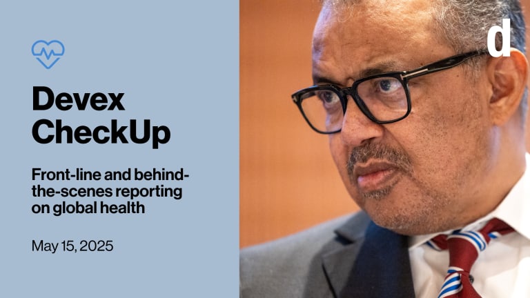 Devex CheckUp: WHO's emergencies czar is out — here's who's in