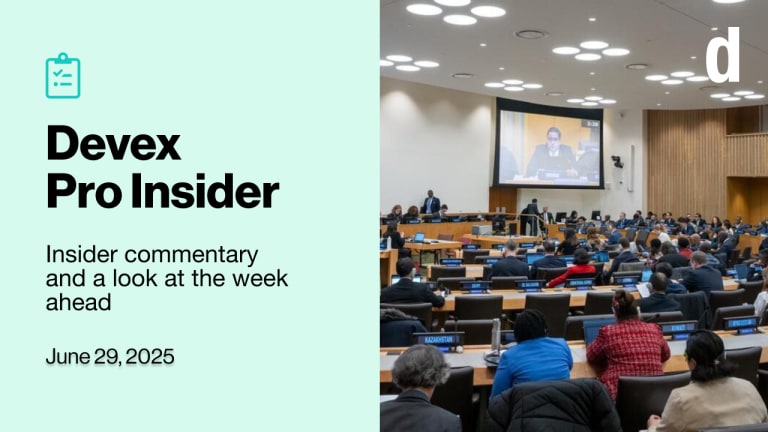 Devex Pro Insider: US goes MIA, again, and the world shrugs its collective shoulders