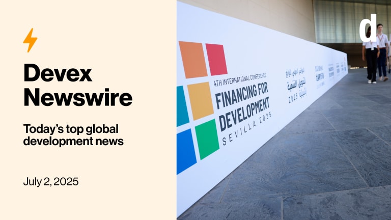 Devex Newswire: Sevilla summit tests patience — and global ambition