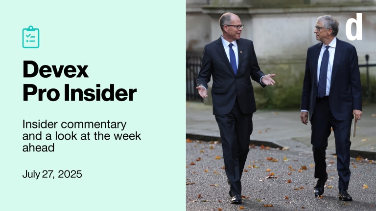  Devex Pro Insider: Sleepless in Seattle as Gates ramps up its giving
