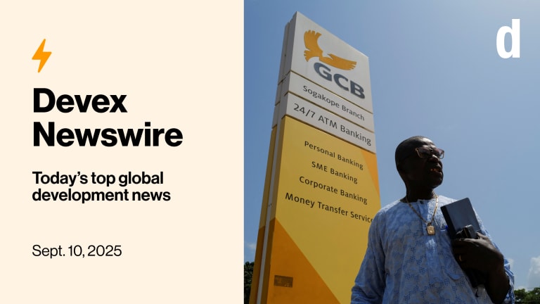 Devex Newswire: In Ghana, a debt crisis eases — but the cost of living does not