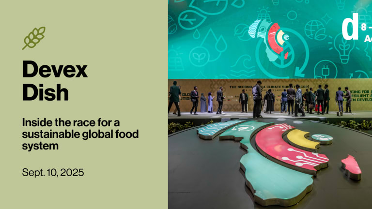 Devex Dish: At Africa’s second climate summit, food systems are in focus