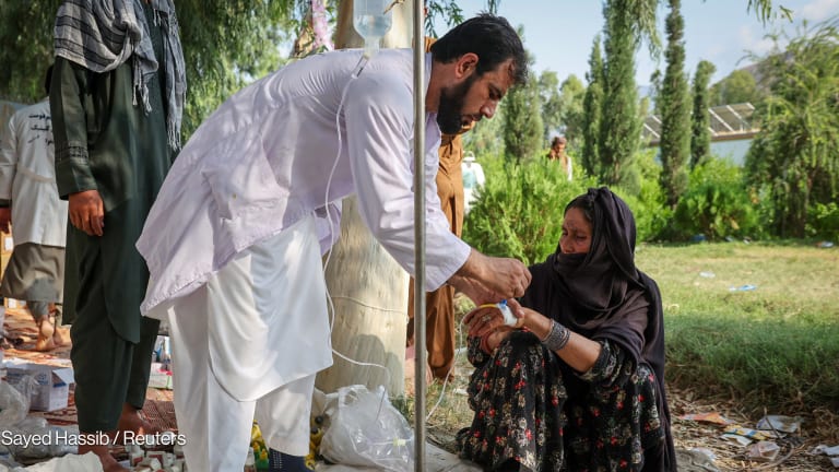 Aftermath of Afghan quake shows fallout of USAID withdrawal