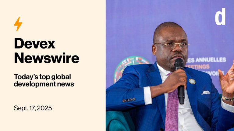 Devex Newswire: Africa CDC treads a fine line and a bumpy road