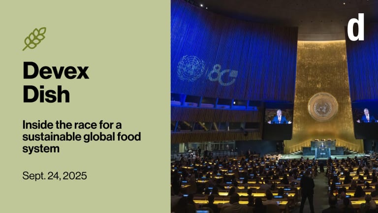 Devex Dish: At UNGA, the UN turns 80 — but there's no cake, just reform 