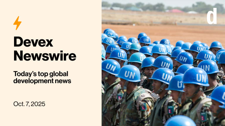 Devex Newswire: The Trump administration's love-hate affair with the UN