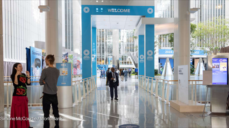 Will the World Bank-IMF meetings try to fly under the political radar?