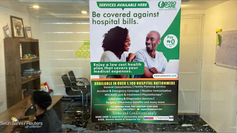 How a free health insurance pilot is taking on medical debt in Africa
