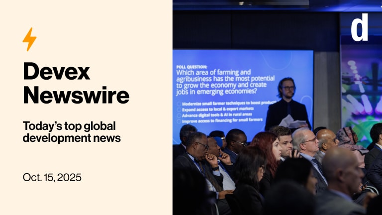 Devex Newswire: World Bank launches massive push to put farming front and center