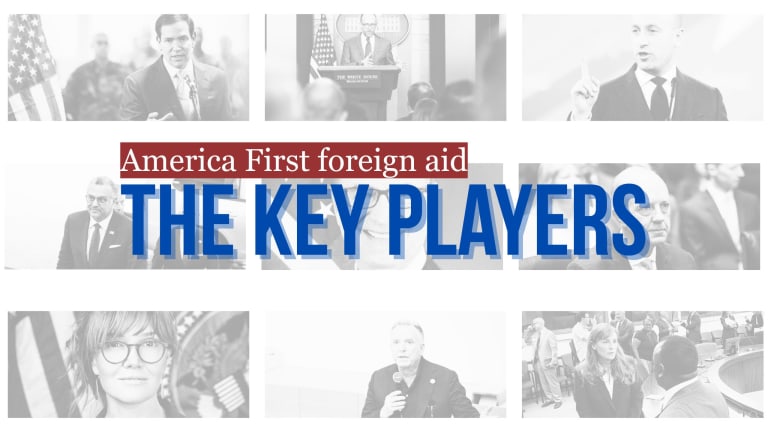 Related Stories - The key players in 'America First' foreign aid