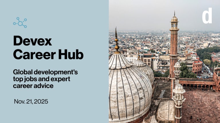 Related Stories - Devex Career Hub: How to new development consultants can break through