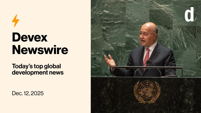 Related Stories - Devex Newswire: Barham Salih set to lead UNHCR in historic shift