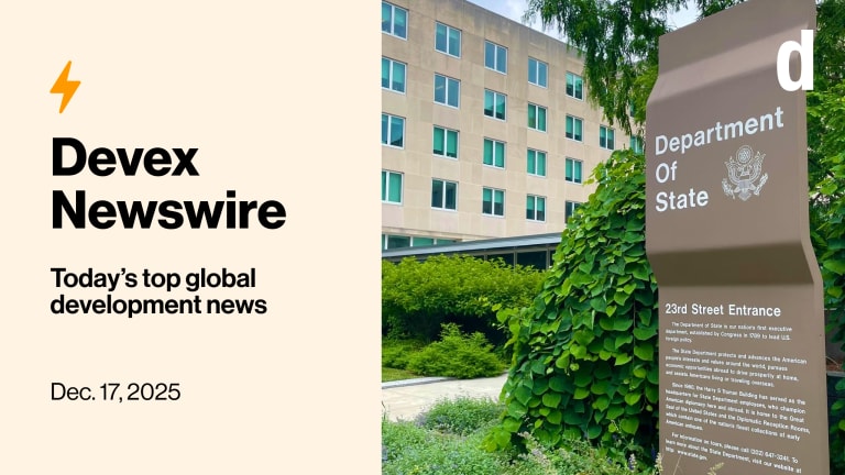 Related Stories - Devex Newswire: State quietly rebuilds aid workforce after USAID shutdown