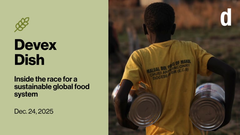 Related Stories - Devex Dish: Ending a year of disruption and hard lessons for food aid