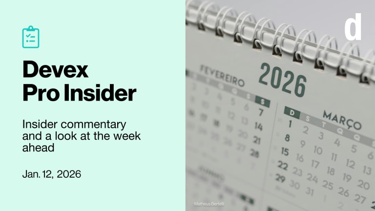 Related Stories - Devex Pro Insider: Hello 2026. What can we expect from you?