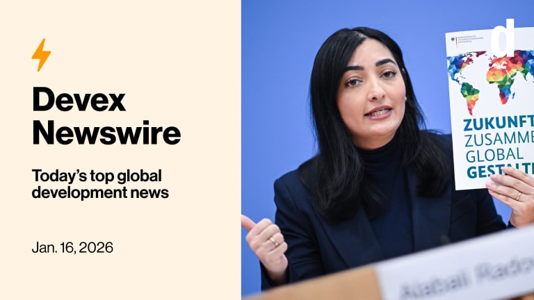 Related Stories - Devex Newswire: Can a European heavyweight come to the rescue of aid?