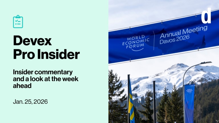 Related Stories - Devex Pro Insider: Nerves in Davos, one year on from the fall of USAID