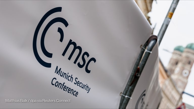 Related Stories - At Munich Security Conference, development tries to stay relevant