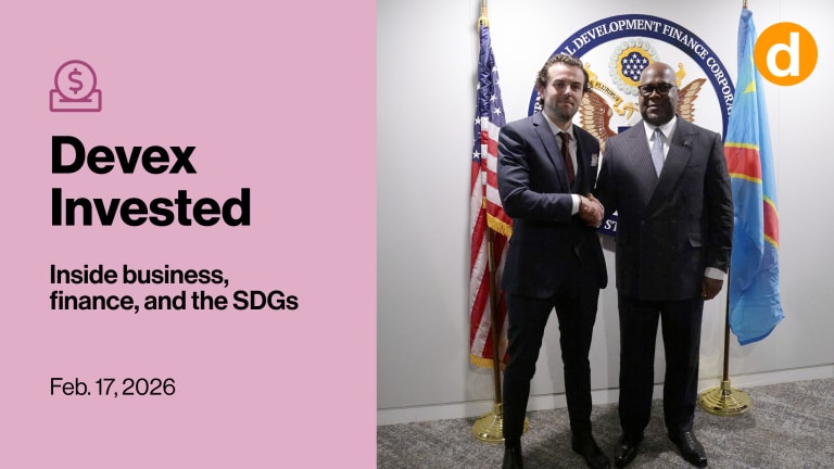 Related Stories - Devex Invested: A need for speed — inside US DFC’s new vision