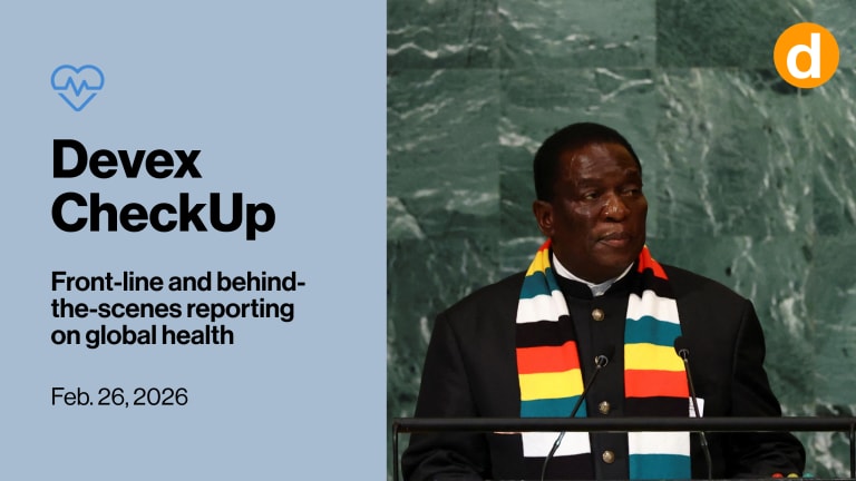 Related Stories - Devex CheckUp:  ‘America First’ meets Zimbabwe first