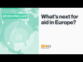 Europe’s development leaders call for rethink on aid and partnerships