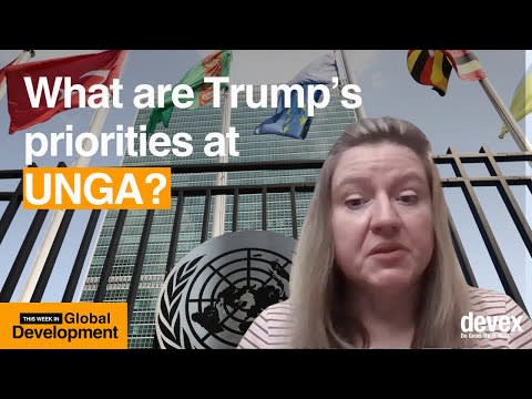 Trump’s plan for UNGA, and the impact of aid cuts on refugees in Malawi