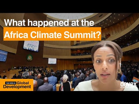 The Africa Climate Summit, and a new legal test for the Trump administration