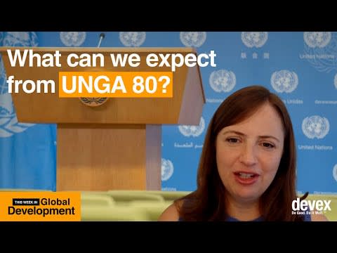 A look ahead to the high-level meetings of UNGA80