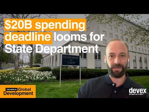 State Department faces $20B spending deadline as fiscal year end looms